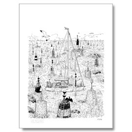 Le chenal - Tirage d'auteur