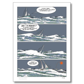 La mer se forme - Tirage d'auteur