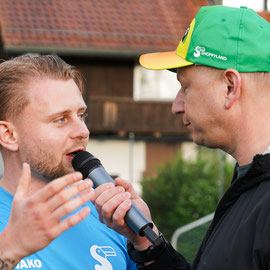 Urs Sahli, Moderation und Animation Benefizspiel FC Shoppyland vs. FC Schönbühl