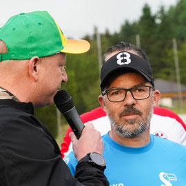 Urs Sahli, Moderation und Animation Benefizspiel FC Shoppyland vs. FC Schönbühl