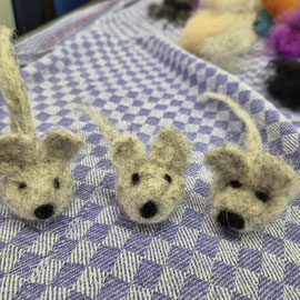 Miniatur Filzmäuse ab 2. Klasse 
