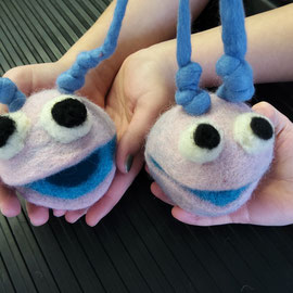 Kugelmonster von Kindern ab 2. Klasse