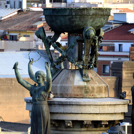 Font de la Plaça Espanya. 2018. Imatge: Raúl Sanz.