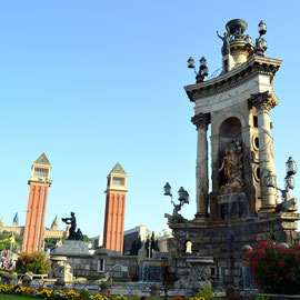 Font de la Plaça Espanya. 2018. Imatge: Raúl Sanz.