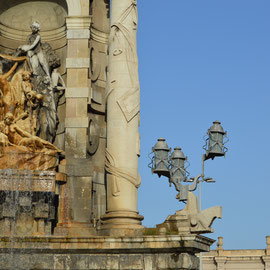 Font de la Plaça Espanya. 2018. Imatge: Raúl Sanz.