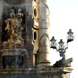 Font de la Plaça Espanya. 2018. Imatge: Raúl Sanz.