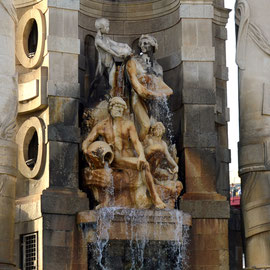 Font de la Plaça Espanya. 2018. Imatge: Raúl Sanz.