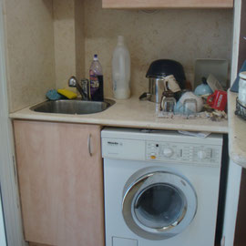 Lave linge et cuisine halavi