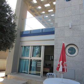 Terrace behind