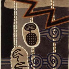 HELFER WEG- HELFER FÜR DIE MÄCHTIGEN I, 1990, Asche, Ruß, Kalk, Pigment, Papierpappe/Gaze, 100x140