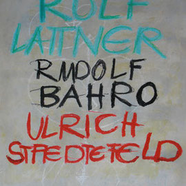 Der Bruder im Geiste, 2003, Kreide, Tusche auf Bütten