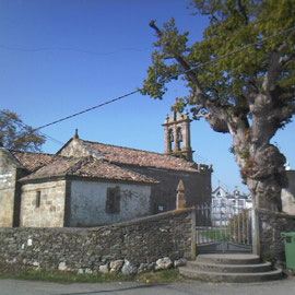 Eine liebreizende Kirche am Camino