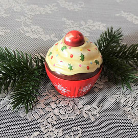Cupe Cake klein Weihnachten rot 