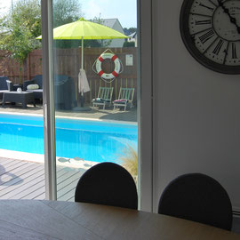 Wohnzimmer auf der Terrasse