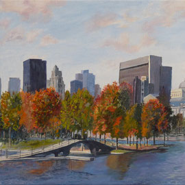 MONTREAL /  ACRYLIC ON CANVAS / 40X60 CM / SOLD