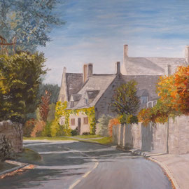 COTSWOLD / ACRYLIC ON PANEL / 40X50 CM / SOLD