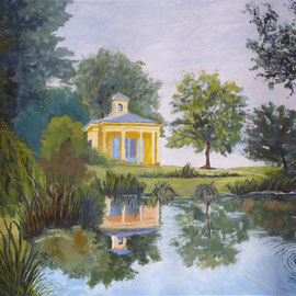 SARASINPARK RIEHEN / ACRYLIC ON PANEL / 30X40 CM / SOLD