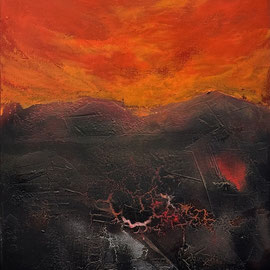Vulcano II 70 x 60 x 2 cm - verkauft