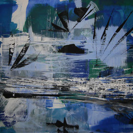 Azzurro 80 x 100 x 2 cm