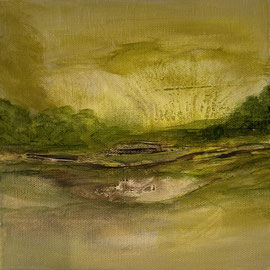 Tutto verde I 20 x 20 x 7,5 cm verkauft