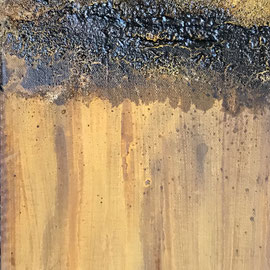 Corrosione IV 50 x 20 x 2 cm