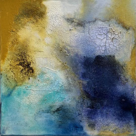 Strutura XII 50 x 50 x 2 cm
