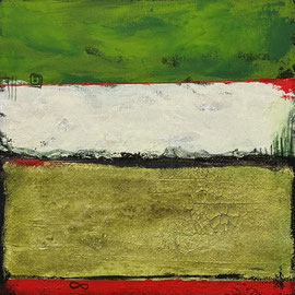 Ricordo II 50 x 50 x 4 cm. verkauft