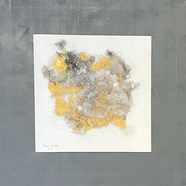 Bianco Nero e Oro 50 x 50 x 2 cm - verkauft