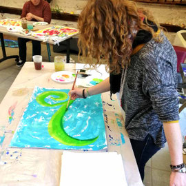 Atelier de Peinture Intuitive à Tours 