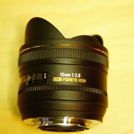 Sigma 10mm Fisheye 2,8