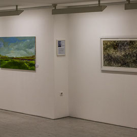Bilder von Georg Janthur und Frank Hinrichs, in der Ausstellung in der Stadtscheune.