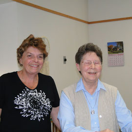 Nicole Breton et Soeur Hélène Lessard