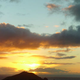Cape Maria Van Diemen im Sonnenuntergang