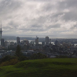 Auckland Skyline mit dem Sky-Tower