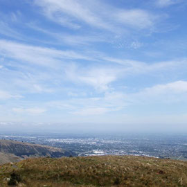 Blick von der Christchurch Gondola