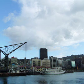 Der Hafen von Wellington