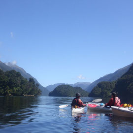 Kayaktour auf dem Doubtful Sound