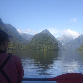 Kayaktour auf dem Doubtful Sound