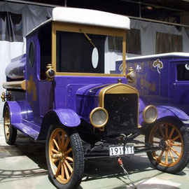 Altes Auto in der Cadbury Factory