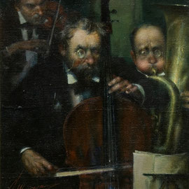 Trio (Öl auf Leinwand 35x25 2003)