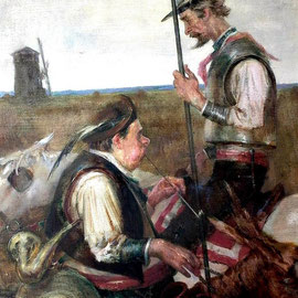 Zwei Wege (Öl auf Leinwand 50x70 2003)