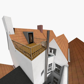Perspectief van boven