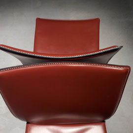 Giancarlo Vegni & Gaultierotti Set of 4 Chairs by Fasem, Italy, c. 1980