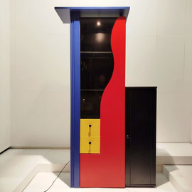 German Postmodern Bar-Cabinet, Permanent Exhibion at Meisterhaus Muche Schlemmer, Bauhaus Dessau - PN.Modern pnmodern