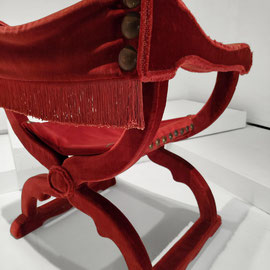 Italian Neo Renaissance Savoranola Chair, Italy, 1900 - PN.Modern pnmodern