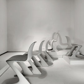 Ernst Möeckel Kangaroo Z Chairs, DDR Edition by Trabant, East Germany, 1968 - PN.Modern pnmodern