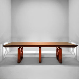 Luca Scacchetti Collezione Le Piazze Long Dining Table with Drawers for Sellaro Arredamenti, Italy, 1987 - PN.Modern pnmodern.com