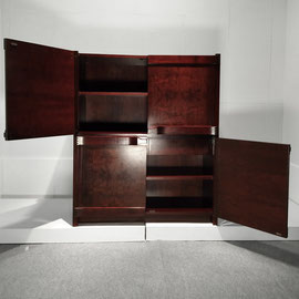 Franz Xaver Sproll, Storage Cabinet, Mahogany, Burl Walnut, Rosewood, Switzerland, Circa, 1960 PN.Modern pnmodern