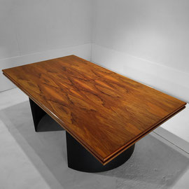 Brazilian Cabinetmaker Brutalist Jacaranda Centre Table, c.1970 - PN.Modern pnmodern.com