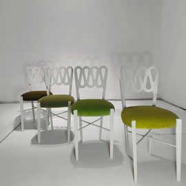 Gio Ponti Chairs Model 969 Edition Montina International, Italy, 1970 - PN.Modern pnmodern PN